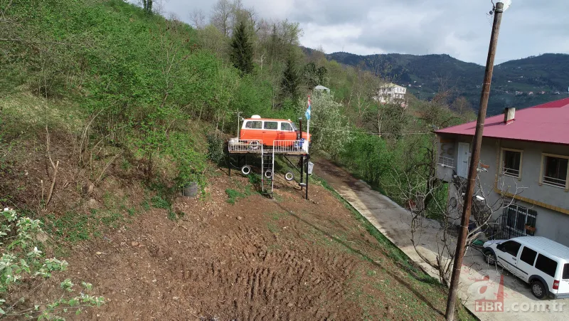 Karadeniz zekasını konuşturdu! Kızları ağaç ev isteyince… 3