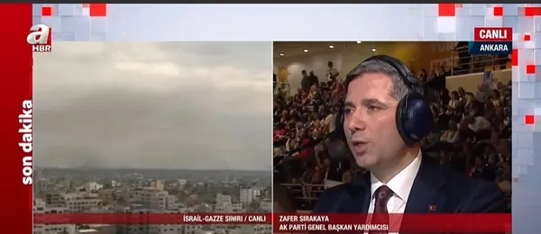 1696680209149.jpg İsrail ile Filistin arasında büyük gerginlik! Türkiye nasıl bir politika izleyecek? AK Partili Zafer Sırakaya'dan A Haber'de çarpıcı yorum... - 5