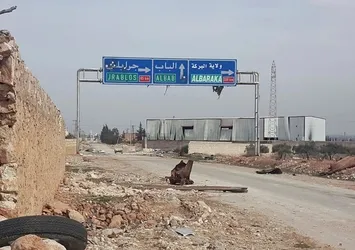 El Bab’da sokak temizliği başladı