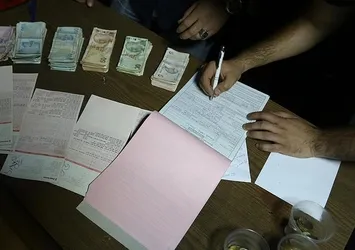 Dilencinin üzerinden 28 bin, bankadan 450 bin lirası çıktı