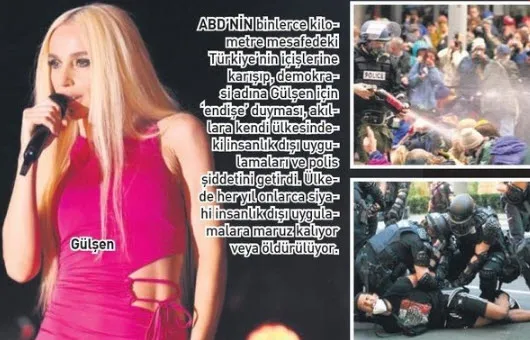 Siyahi katliamcısı ABD’nin Gülşen savunuculuğuna sert tepki! Sen kendi ülkenden endişe duy