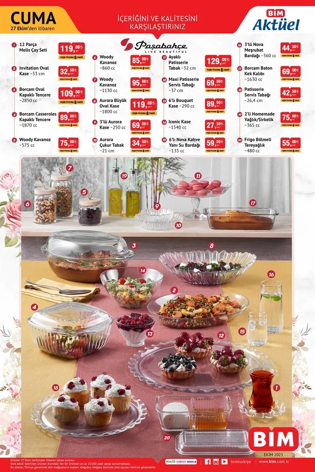 30 Ekim BİM aktüel ürünler kataloğu! BİM 299 TL’ye tek kişilik yorgan, 2.499 TL’ye 7,5 L airfrayer, 175 TL’ye çift kişilik battaniye, 79 TL’ye masa örtüsü satıyor