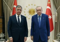 Külliye'de sürpriz görüşme! Başkan Erdoğan Cemil Tugay'ı kabul etti