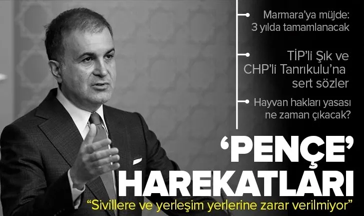 SON DAKİKA: AK Parti MYK sonrası Ömer Çelik’ten flaş açıklamalar