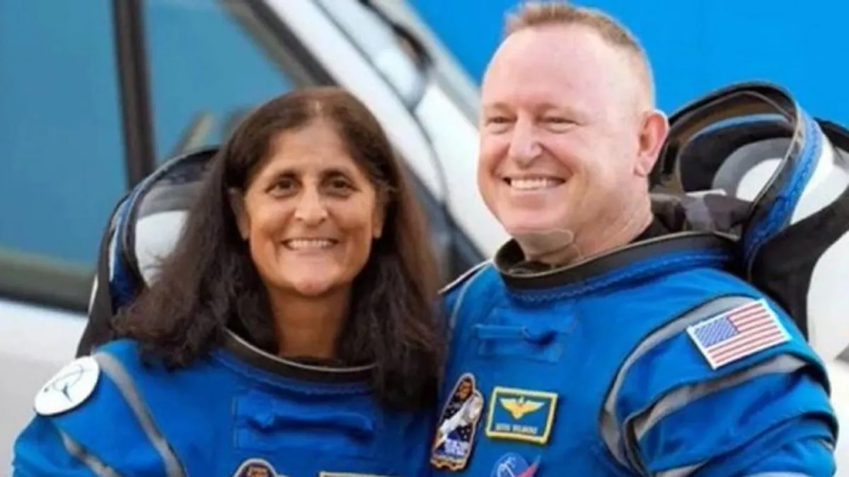 NASA astronotları 9 ay sonra dünyaya döndü!