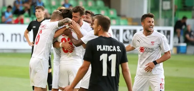 Sivasspor avantajı kaptı: Petrocub 0-1 Sivasspor MAÇ SONUCU-ÖZET