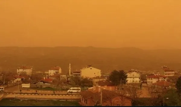 1648584782466.jpg Tüm Türkiye'yi etkisi altına alacak! Meteoroloji gün vererek uyardı! Perşembe ve Cuma gününe dikkat! Kuvvetli çöl tozu dalgası... - 7