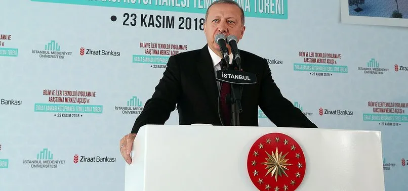 Başkan Erdoğan: Ülkemizin en büyük kütüphanelerinden biri olacak