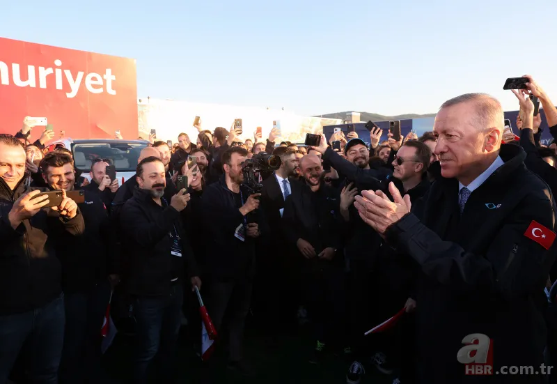 Başkan Erdoğan'dan TOGG paylaşımı: Tekerine taş değmesin 12