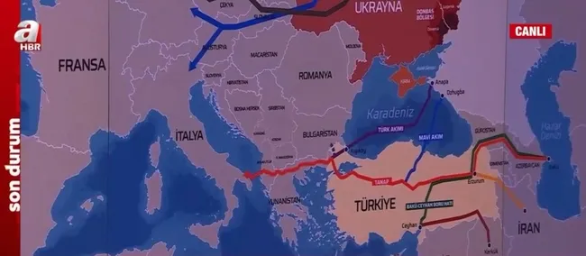 Türkiye merkez haline geliyor! Türkiye adım adım dünyanın enerji merkezi haline dönüşüyor