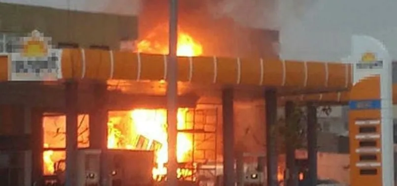 Son dakika: Şanlıurfa'da akaryakıt istasyonunda patlama