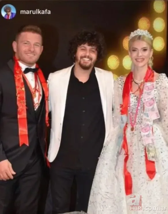 Survivor şampiyonu İsmail Balaban’dan Antalya’da ikinci düğün! İsmail Balaban İlayda Şeker ile evlendi! Paralar havada uçuştu 8