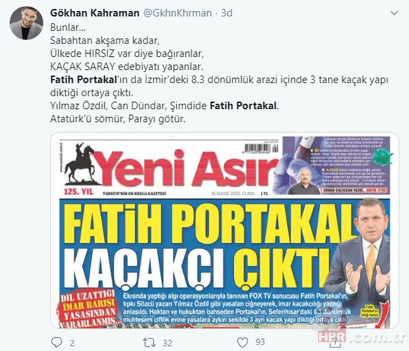 FOX sunucusu Fatih Portakal'ın kaçak çiftliğine vatandaşlardan ağır eleştiri! Adeta yerin dibine soktular 8