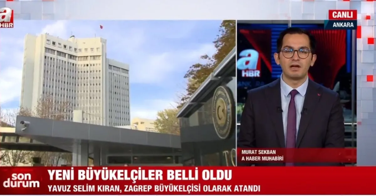 Yeni büyükelçiler belli oldu