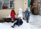 Kar yağışı en çok onlara yaradı: İstanbul’da karın tadını çocuklar çıkardı