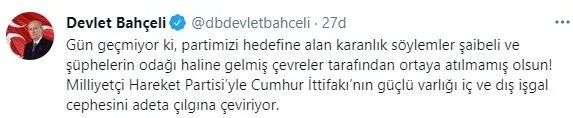 MHP Genel Başkanı Devlet Bahçeli'den son dakika açıklamaları: Alman Sol Partisi’nin Kandil ve Pensilvanya’yla bağı... - 1
