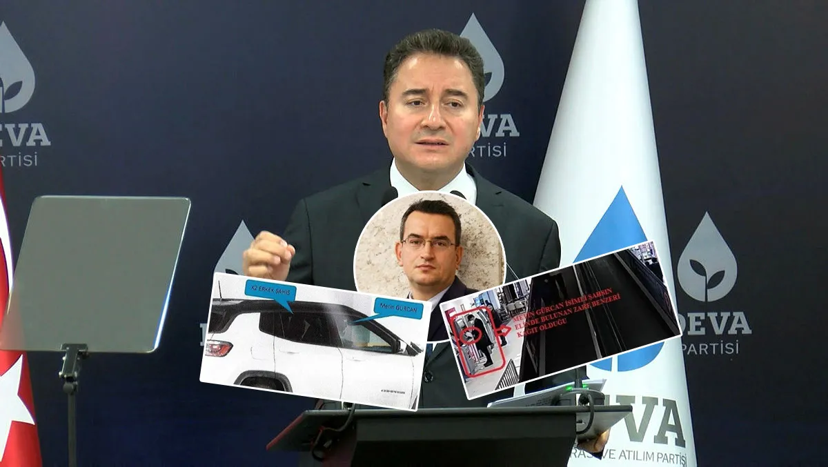 DEVA Partisi Genel Başkanı Ali Babacan "casusluk" suçundan tutuklanan Metin Gürcan'a sahip çıktı
