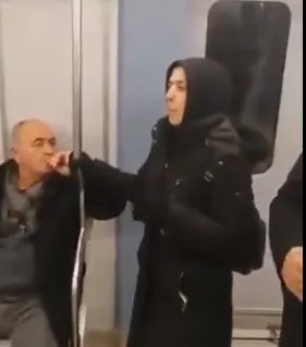 Ankara metrosunda FETÖ propagandası: Belediyeden izin aldık diyerek...