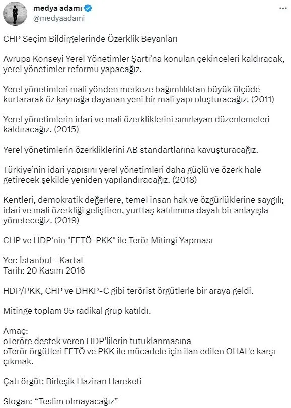 7’li koalisyonun Cumhurbaşkanı adayı Kemal Kılıçdaroğlu ve CHP'nin PKK-HDP ile ilişkileri