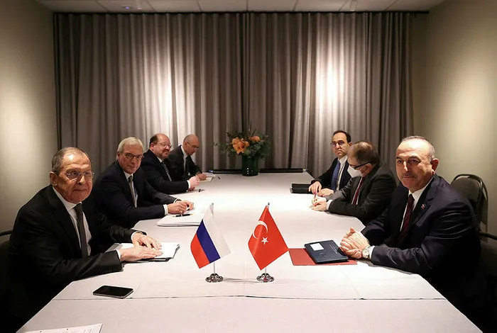 Bakan Mevlüt Çavuşoğlu Rusya Dışişleri Bakanı Sergey Lavrov ile görüştü - 1