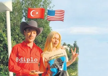 Aleyna Tilki, ABD’li DJ Diplo ile buluştu!