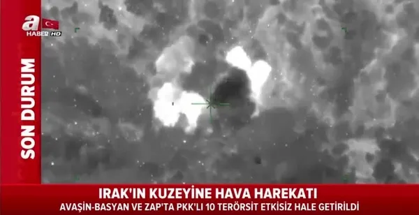 PKK'ya Kuzey Irak'ta ağır darbe: 10 terörist etkisiz hale getirildi - 1