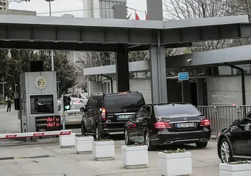 Son dakika: Rus heyeti 3. tur görüşmeleri için Dışişleri Bakanlığında....