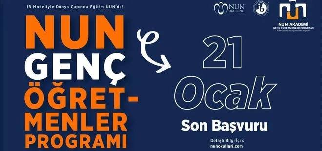 NUN Okulları genç öğretmenlerini arıyor