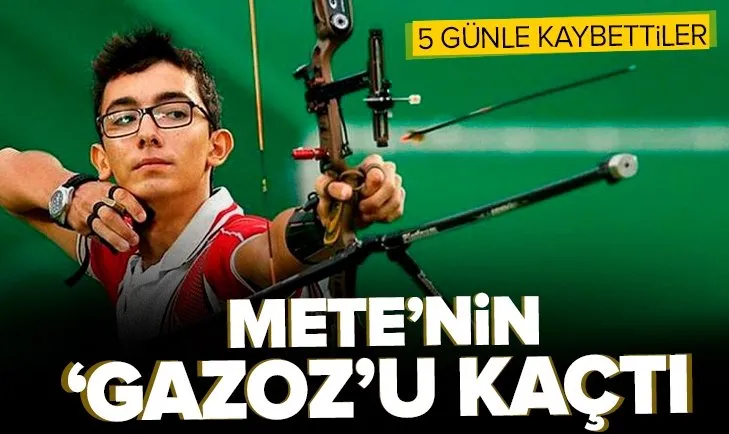 Mete Gazoz isim hakkını kaptırdı!