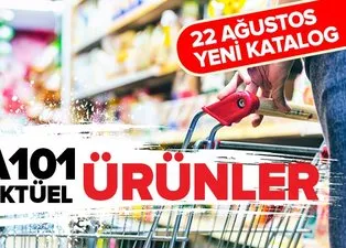 A101 aktüel ürünler kataloğu 22 Ağustos Perşembe fırsatları! A101 indirim kataloğunda bu hafta neler var?