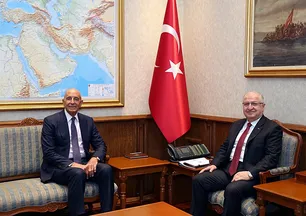 Bakan Güler ABD Büyükelçisi'ni kabul etti