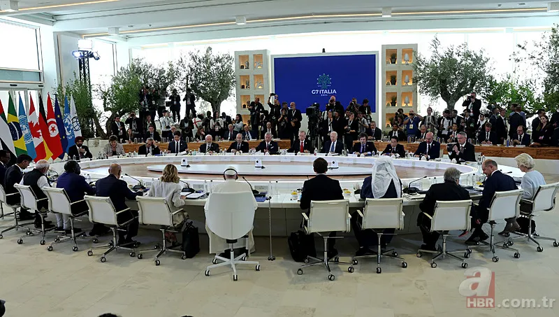 İtalya'da diplomasi trafiği! G7 Zirvesi'nde ABD Başkanı Joe Biden ile mini zirve 19
