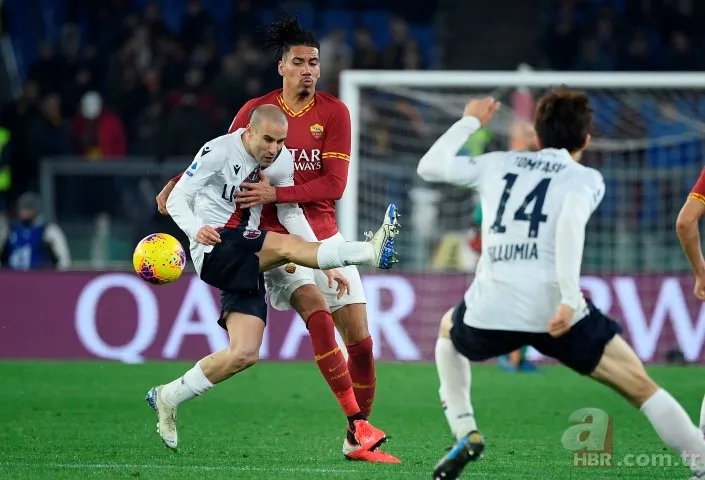 Roma'daki 5 gollü mücadelede Cengiz Ünder yıkıldı 10