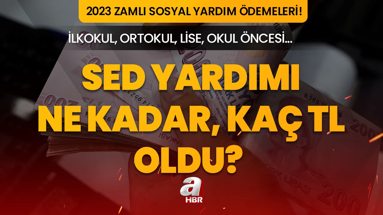 SED yardımı Temmuz zammı 2023 son dakika! SED yardımı ne kadar, kaç TL oldu? Zamlı sosyal yardım ödemeleri...