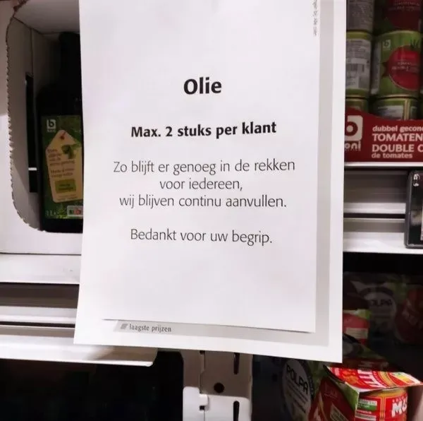 Son dakika: Rusya-Ukrayna savaşı Avrupa’daki marketleri vurdu! Belçika’da temel ihtiyaçlara kısıtlama