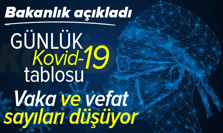 Bakanlık Kovid-19 tablosunu açıkladı