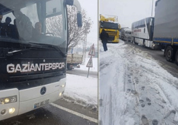 Gaziantepspor'a kar engeli
