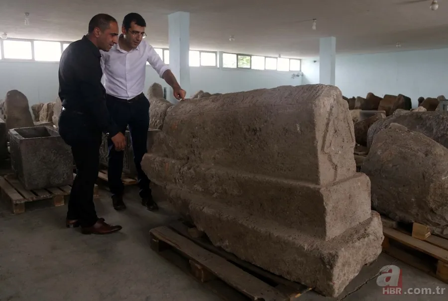 Kazıdan çıkan "Sultan Alaaddin" yazısı büyük heyecan yarattı 10