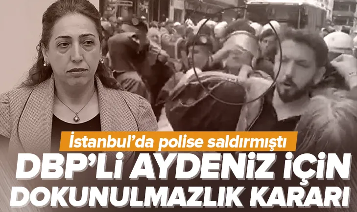 DBP’li Salihe Aydeniz için dokunulmazlık kararı