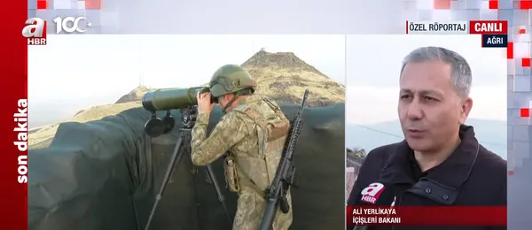 İçişleri Bakanı Ali Yerlikaya A Haber'de: Gece görüşlü elektrooptik kuleler inşa ediyoruz - 2
