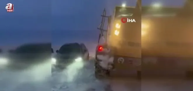 Muş’ta karda mahsur kalan vatandaş kurtarıldı