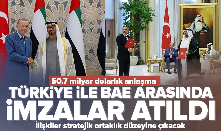 BAE ile 50.7 milyar dolarlık anlaşma