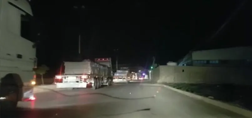ABD'den YPG/PKK işgal sahasına 80 TIR'lık yardım!