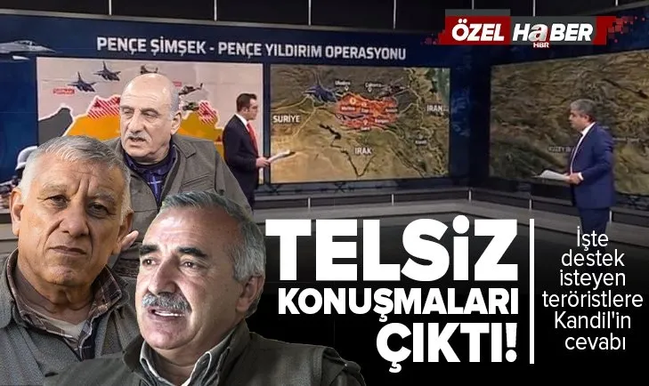 Kuzey Irak’ta PKK’ya darbe! Destek isteyen teröristlere Kandil'den cevap: Başınızın çaresine bakın