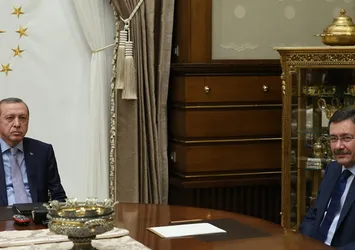 Cumhurbaşkanı Erdoğan Melih Gökçek'i kabul etti