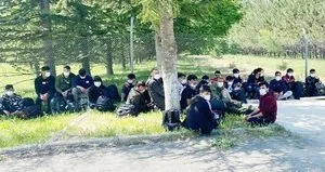Kırklareli’nde 13 düzensiz göçmen yakalandı