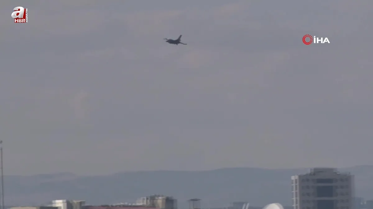 SOLOTÜRK Başkent semalarında nefes kesti