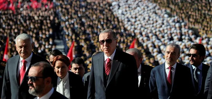 Cumhuriyet’in 95. yıldönümünü kutluyoruz! Devlet erkanı Anıtkabir'de