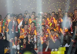 Galatasaray 26. şampiyonluğunu kutladı