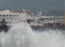 Deniz ulaşımına fırtına engeli